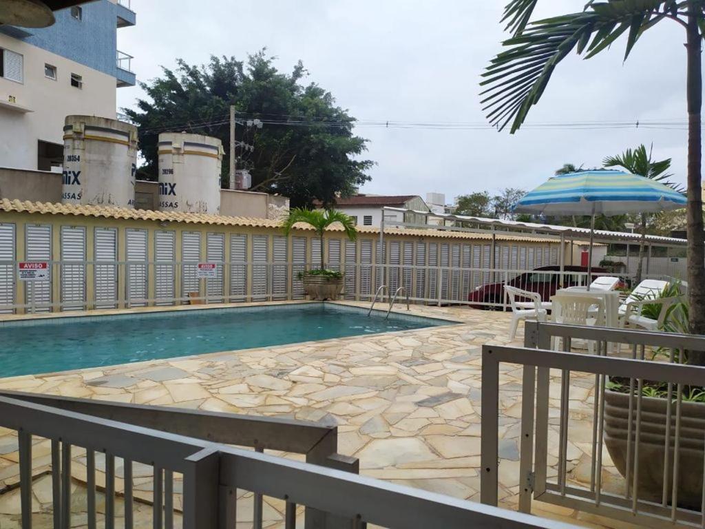 Apto 21D Piscina, 1 Vaga Na Garagem Coberta, Ar Condicionado, Churrasqueira Ubatuba Dış mekan fotoğraf